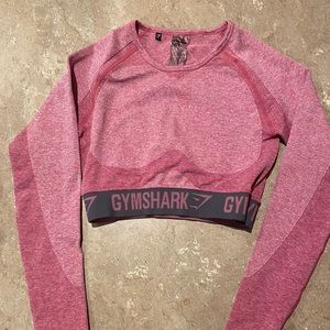 Pink Gymshark flex top